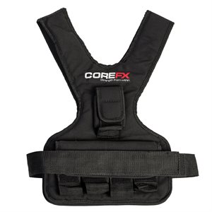 Ajustable weighted vest, 20 lbs