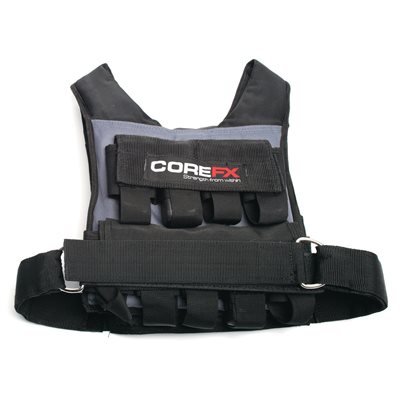 Adjustable weighted vest, 40 lbs