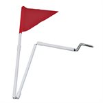 Set of 4 Collapsible Corner Flags with Stakes, 36" (91 cm)