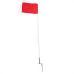 Set of 4 Corner Flags with Stakes, 60" (152 cm) 