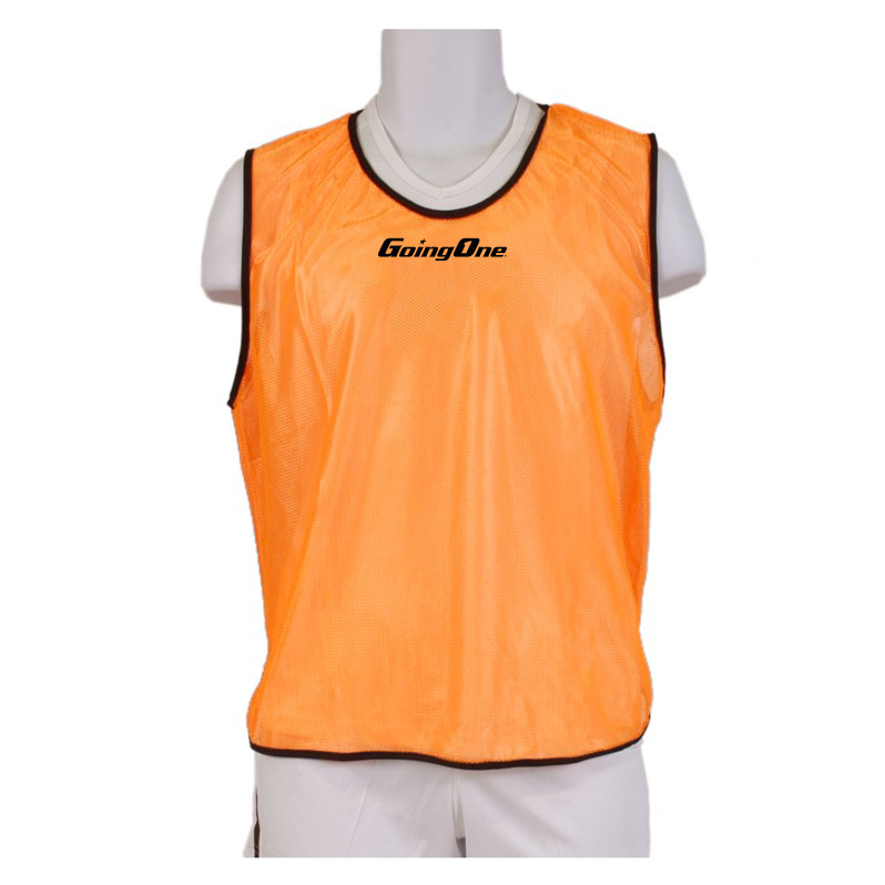 Going One® Orange Mesh Pinnie