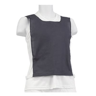 Scrimmage vest, cotton, velcro and elastic, black