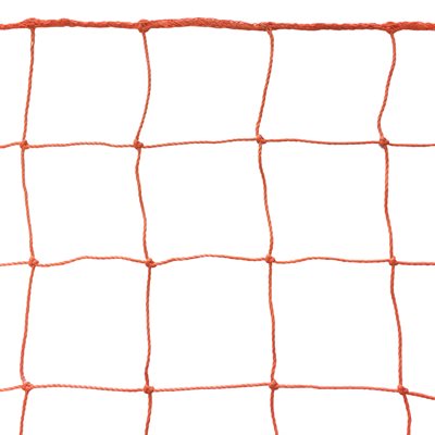 Pair of Orange Nets for Mini-Soccer Goals, 3 mm, 5' x 8' x 2' x 4'