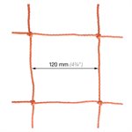 Pair of Orange Nets for Junior Soccer Goals, 2 mm, 6.5' x 18' x 4' x 10'