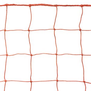 Pair of Orange Nets for Junior Soccer Goals, 2 mm, 6.5' x 18' x 4' x 10'