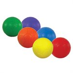 6 soccer foam balls, 8"