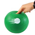 6 inflatable soft rubber soccer balls