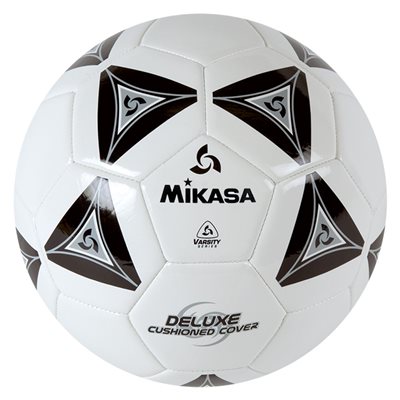 Black Mikasa® «Varsity Series» Cushioned Soccer Ball