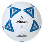 Cushioned cover soccer ball, blue