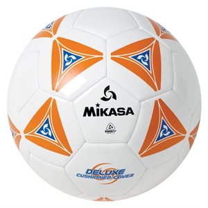 Cushioned cover soccer ball, orange