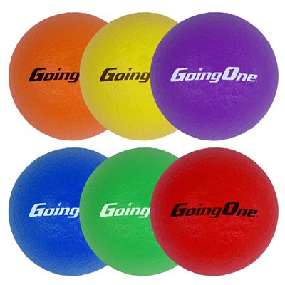 Set of 6 Going One® “SpeedSkin” Polyurethane-Covered High-Density Foam Balls