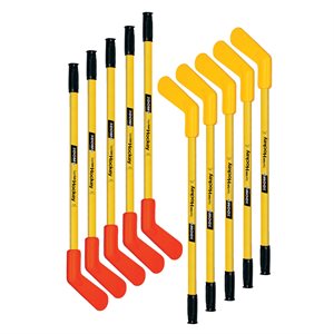 10 DOM Supersafe hockey sticks