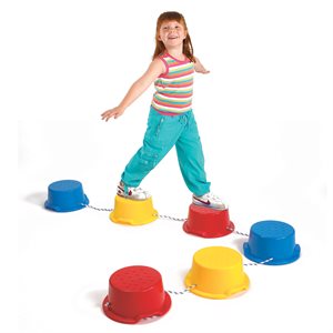 «Step-a-Stone» Balance Course Creation Set of 6 Items