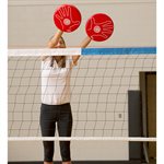 Pair of Round PVC Volleyball Blocking Pads, 2 x 12 x 12" (5 x 30 x 30 cm)