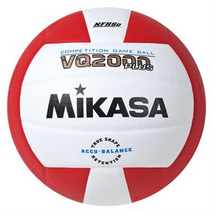 Red and White Mikasa® «VQ2000 Series» Composite Competition Volleyball