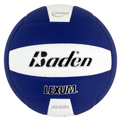 Royal Blue and White Baden® «Lexum» Microfiber Volleyball