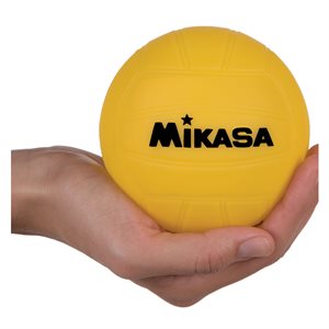 Yelllow Mikasa® Volleyball Shaped Ball, 4" (10 cm) 