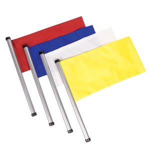 4 water polo referee flags