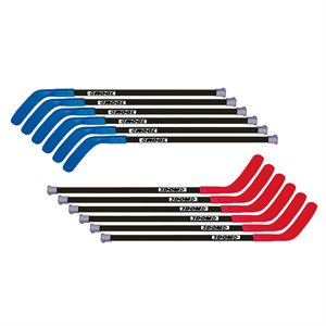 Set of 12 DOM® «Excel» Hockey Player Sticks, 45" (114 cm)