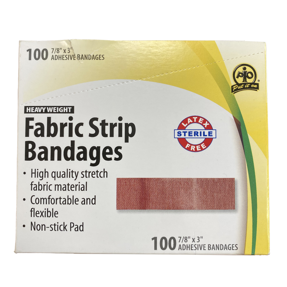 Fabric strip bandages
