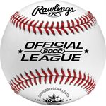 Dozen of Rawlings® «Official League» Leather Baseballs, 9" (23 cm)