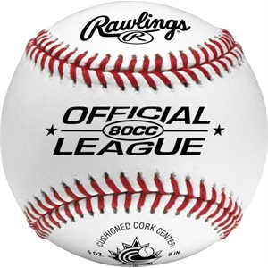 Dozen of Rawlings® «Official League» Leather Baseballs, 9" (23 cm)